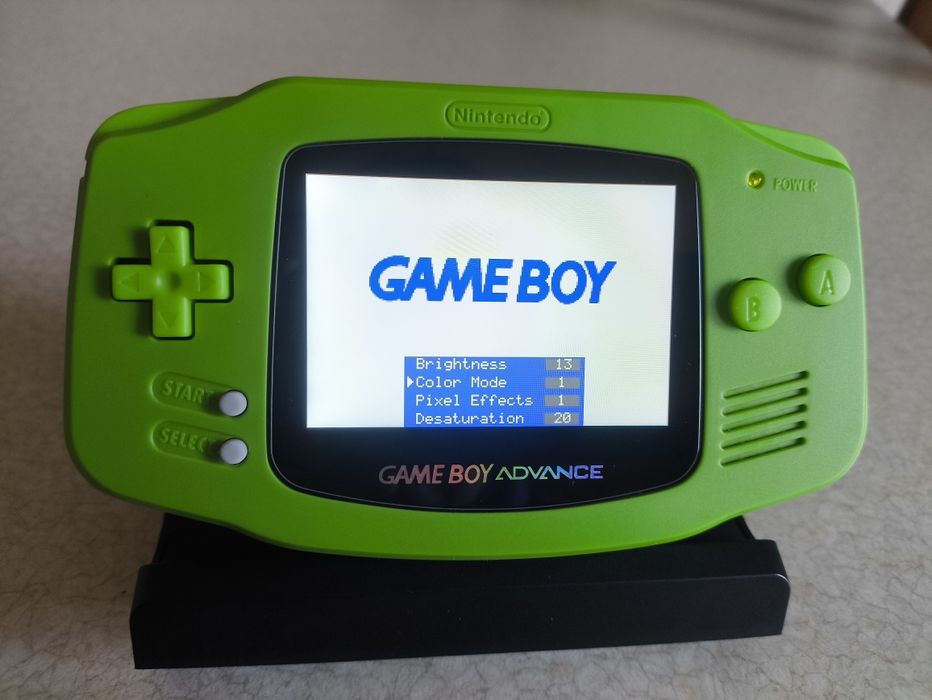 Game Boy Advance (GBA) usb C akumulator 1800mah Ekran IPS