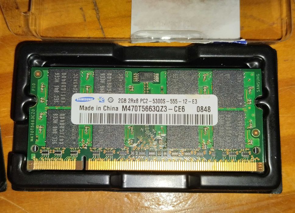 Memória Ram DDR2 de 2GB para portátil