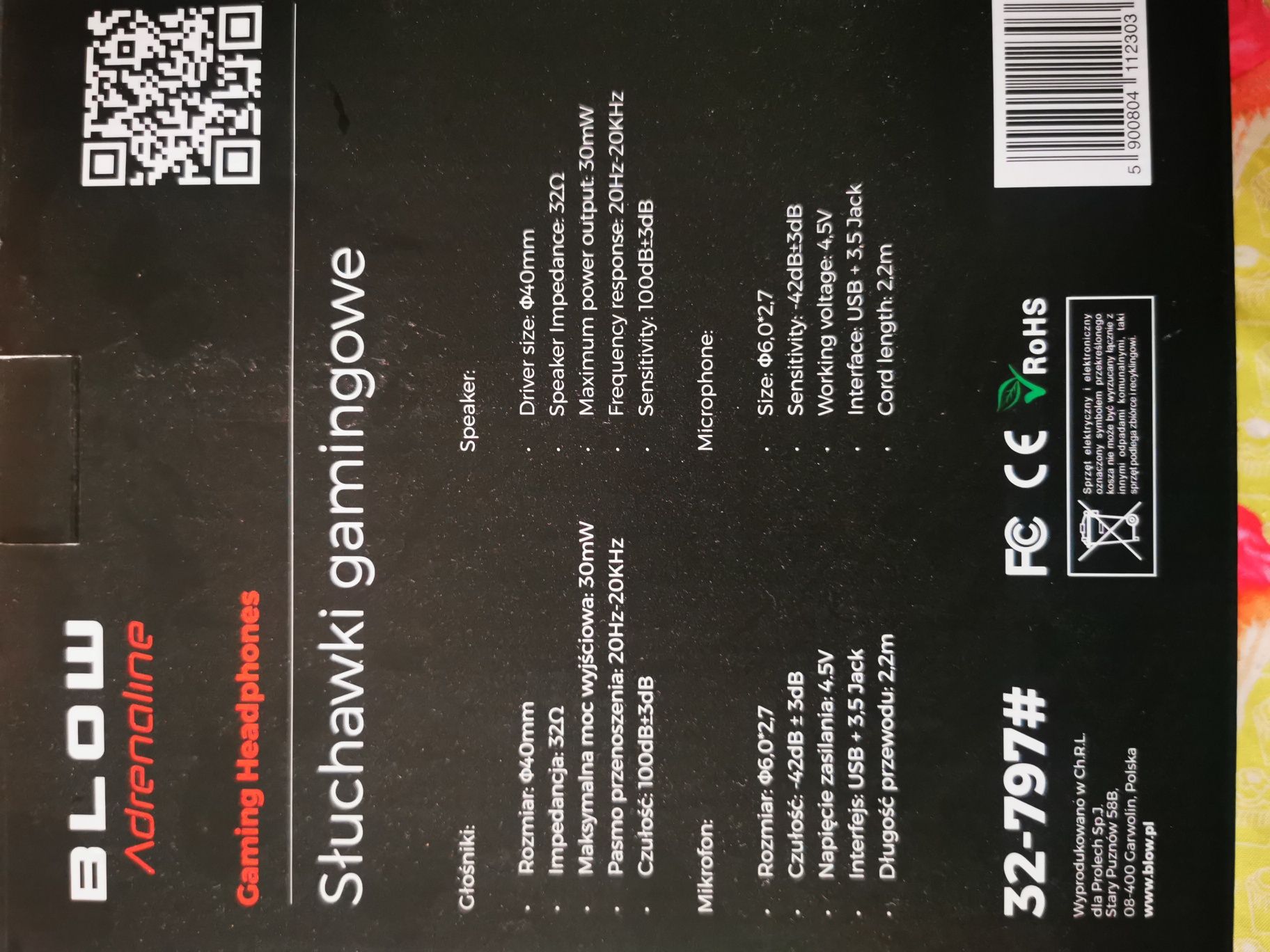 Auscultadores PC gamer novos nunca ter usados