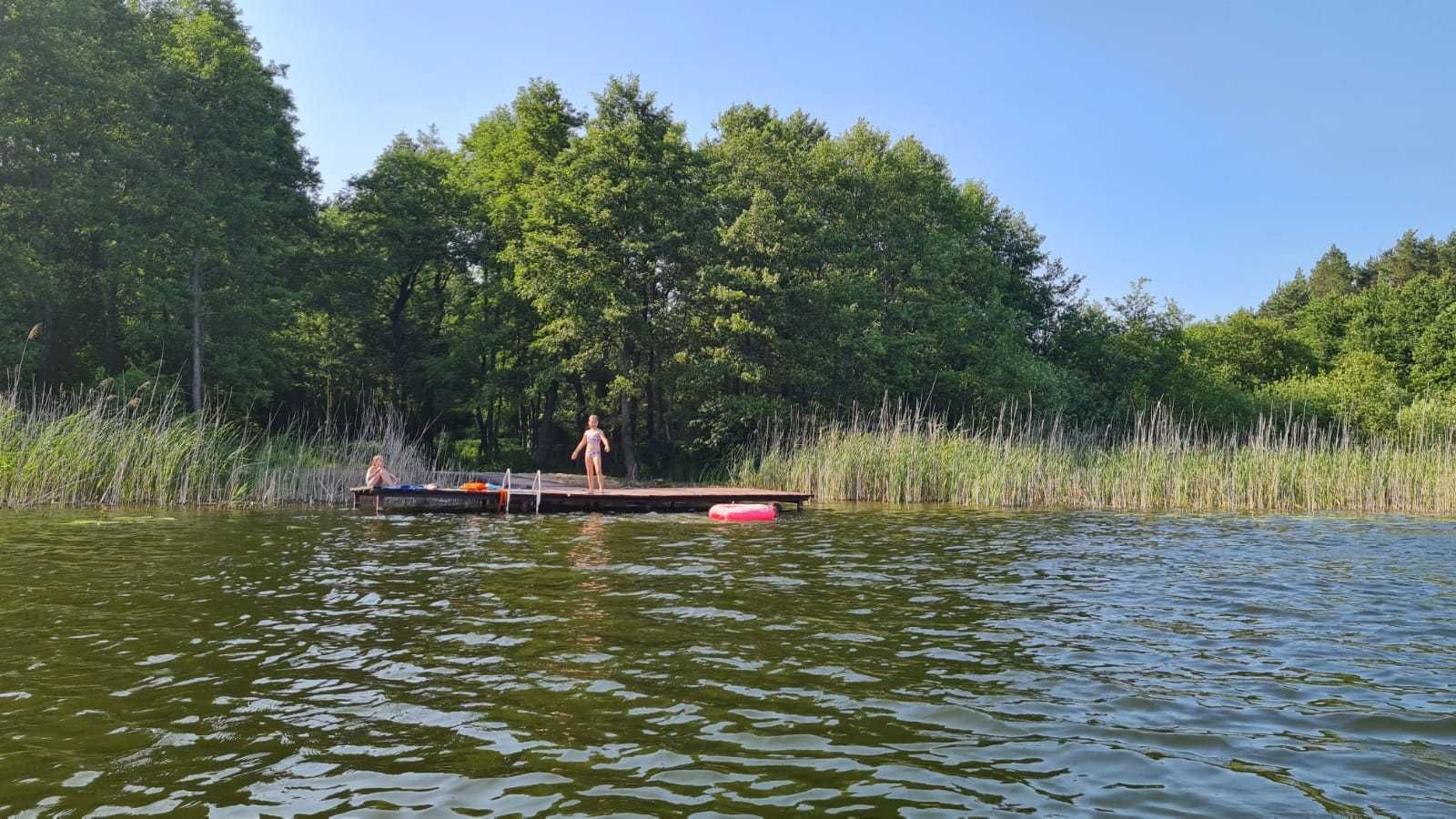 Wakacje Dom z prywatnym jacuzzi, sauna, grzyby, las, jezioro kominek