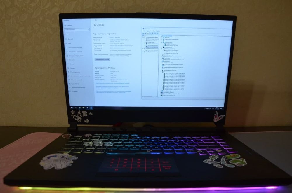 Ноутбук asus rog strix