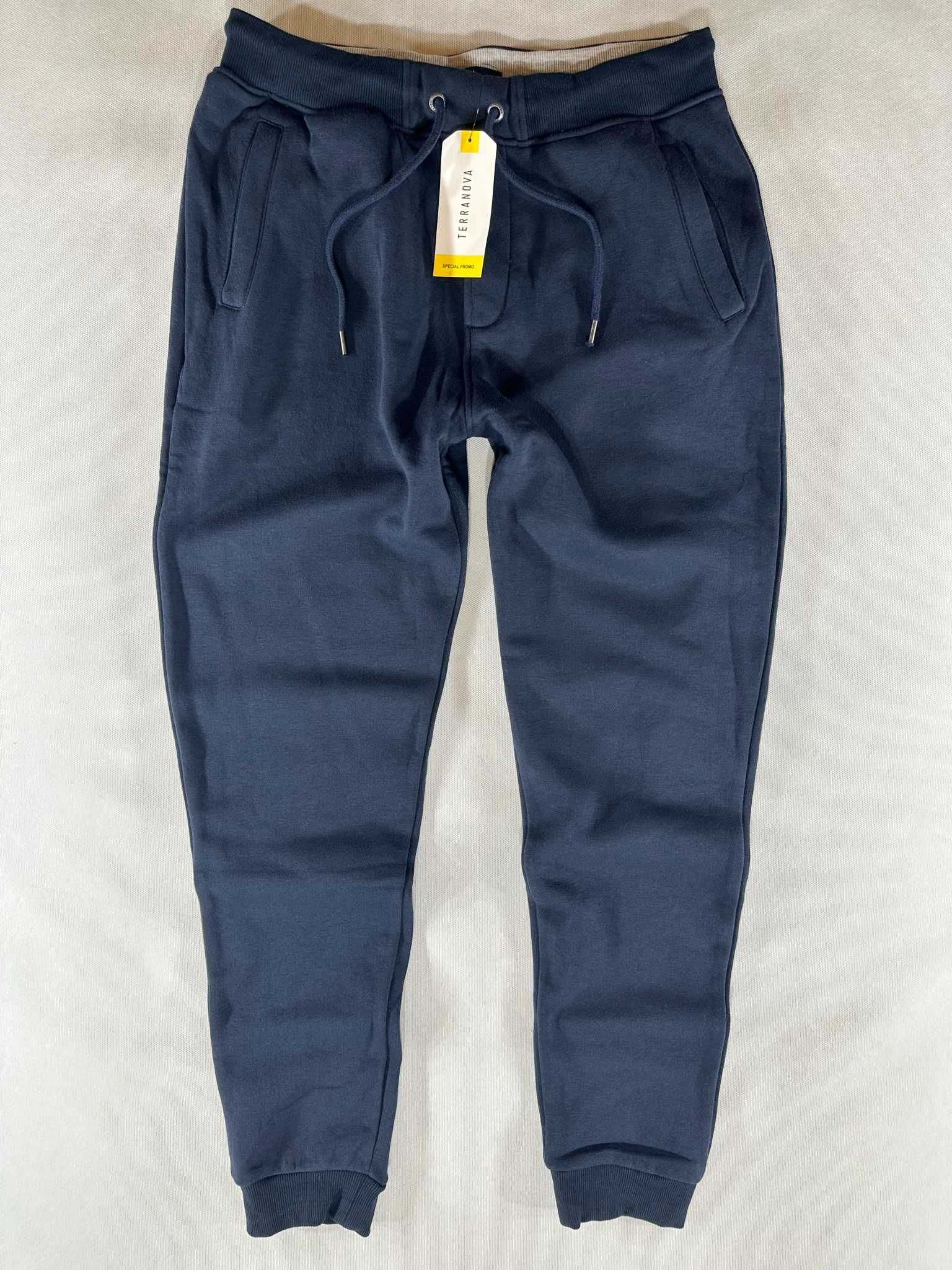 TERRANOVA spodnie dresowe męskie blue navy XL