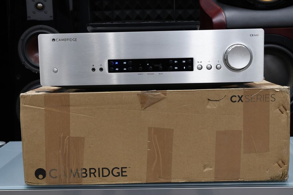 Zadbany wzmacniacz stereo Cambridge Audio CXA60 + pilot i DAC