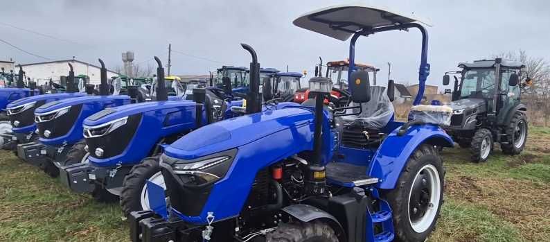 Мінітрактор Файтер T-254 RD примусова гідравліка трактор з гарантією