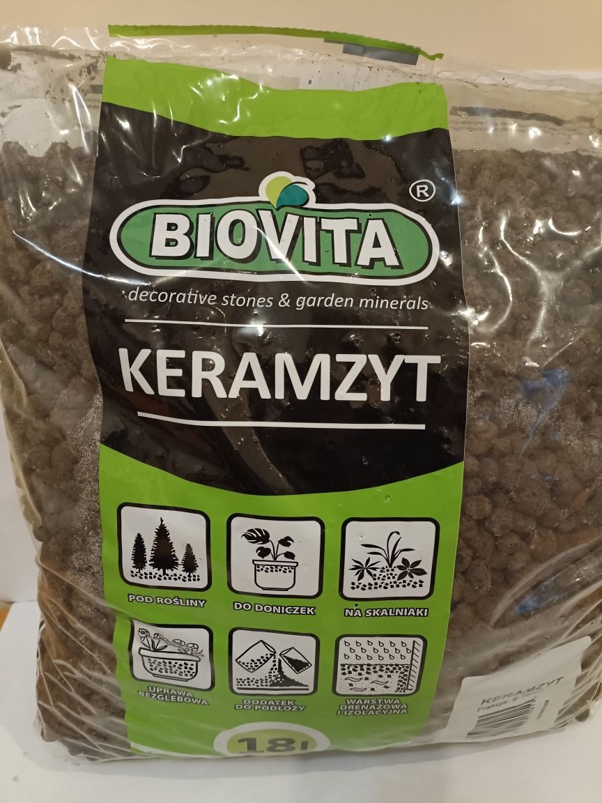 Keramzyt 18 L do podłoży