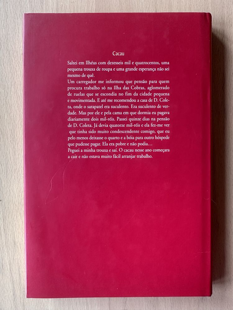 Livro “Cacau” de Jorge Amado