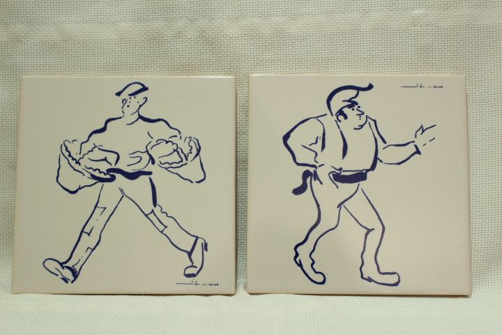 2 Azulejos de Gracinda Candeias Estação das Mercês Saloios