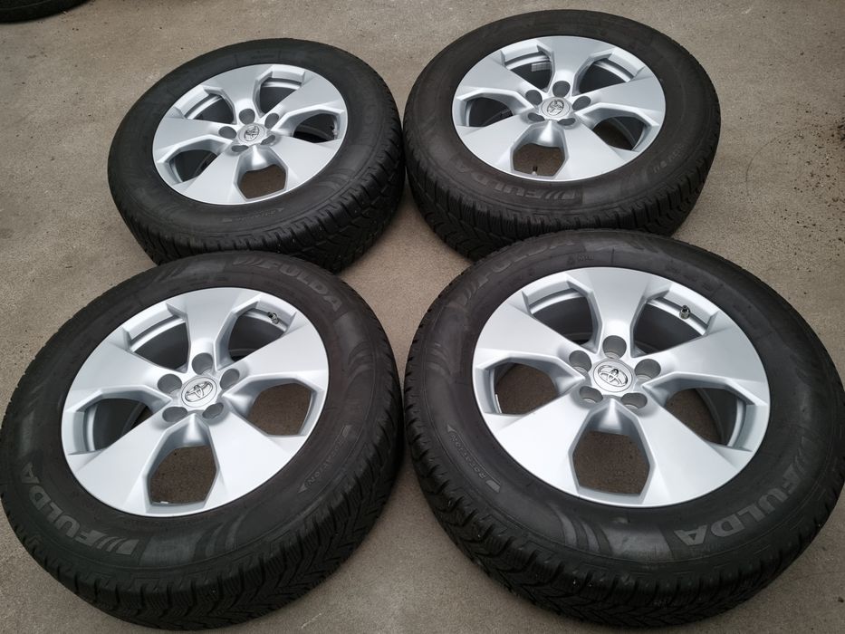 Koła Zimowe Alu z czujnikami 17" Toyota Rav4 Generacja V 5x114,3 Orygi