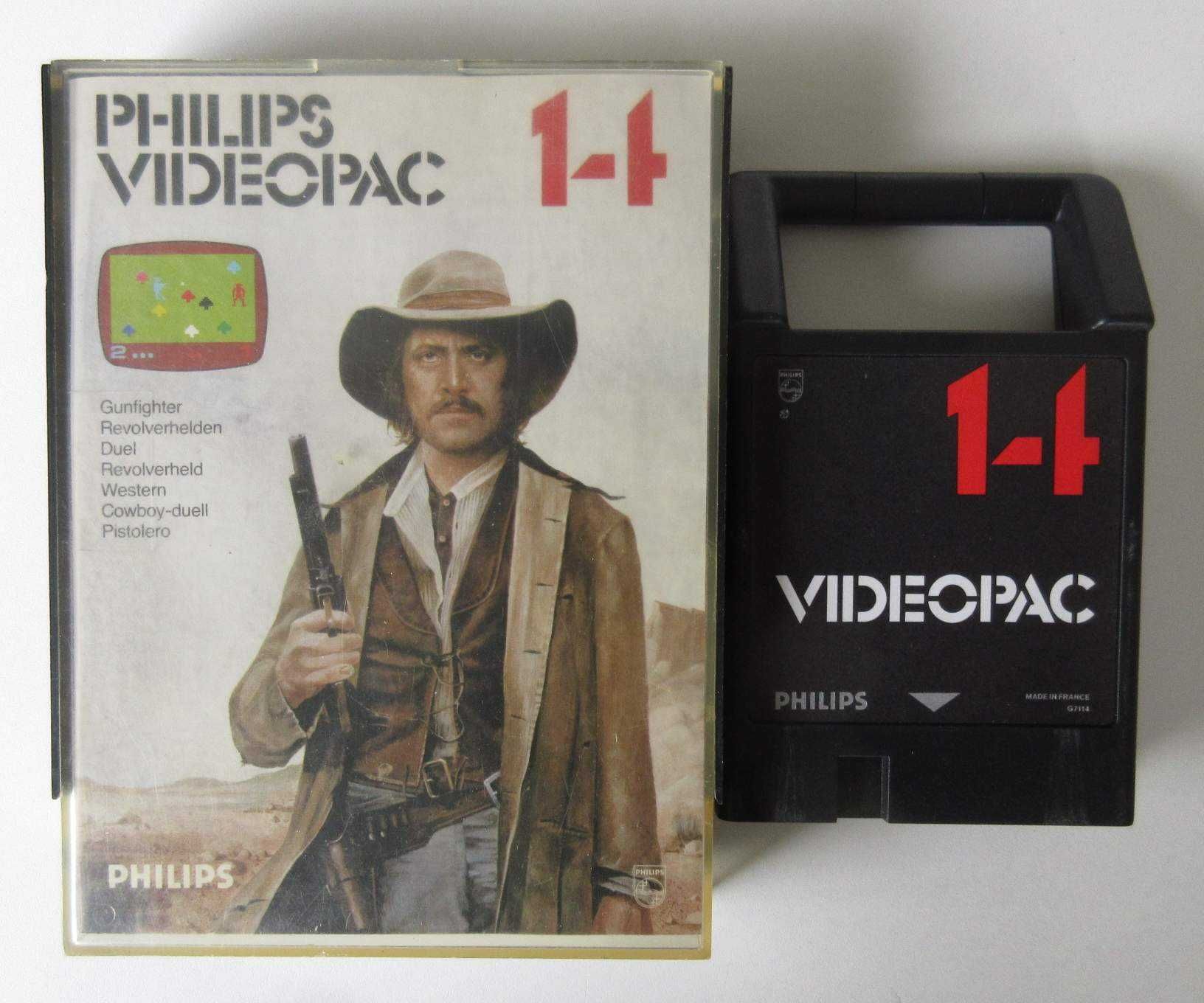 PHILIPS Videopac Nº 14 - Gunfighter (Inclui Caixa e Manual)