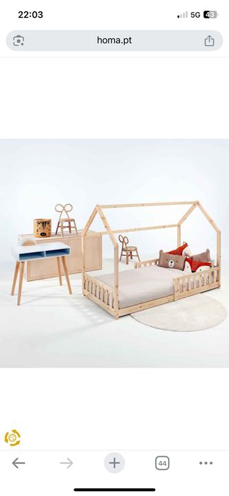 Vendo cama montessori