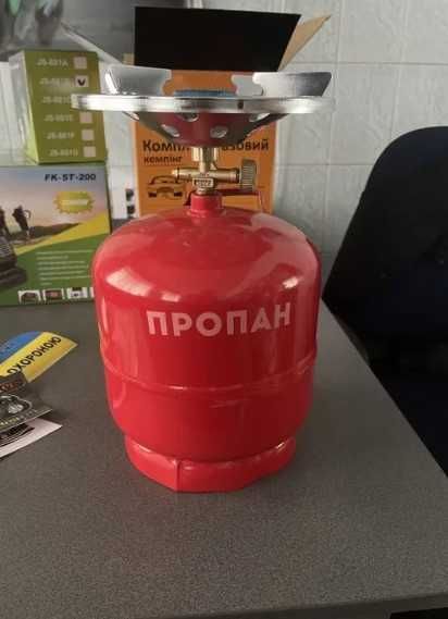 Газовый набор GRANT  8 л — готовка без света! Баллон + горелка
