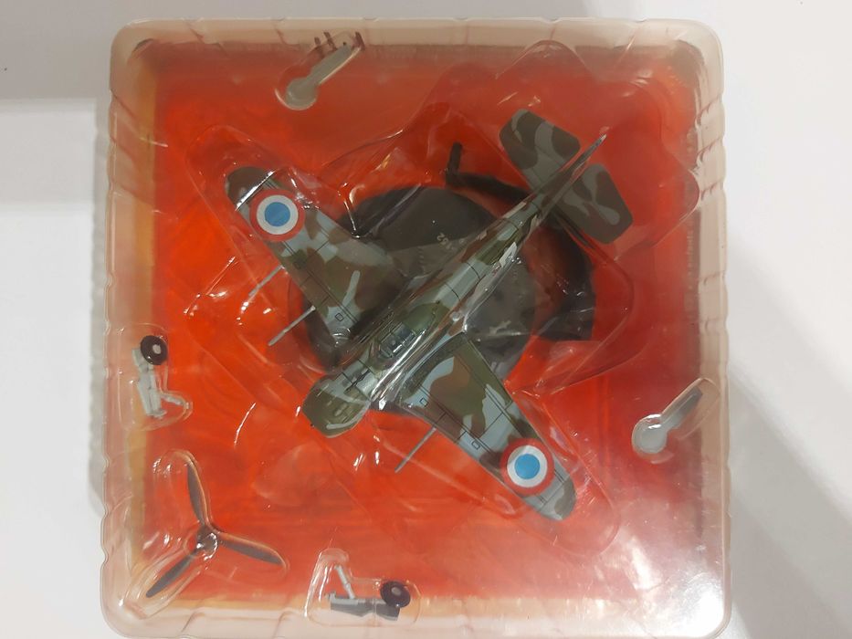 Samoloty II WŚ Bloch MB-152 Deagostini 1:72
