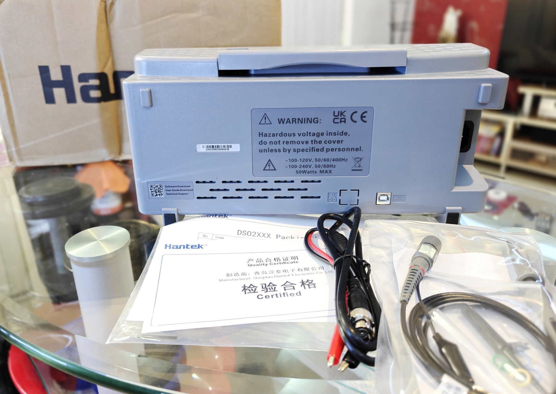 Hantek DSO-2C10 / DSO-2D15 2-х канальный осциллограф 2х150 МГц, 25 МГц