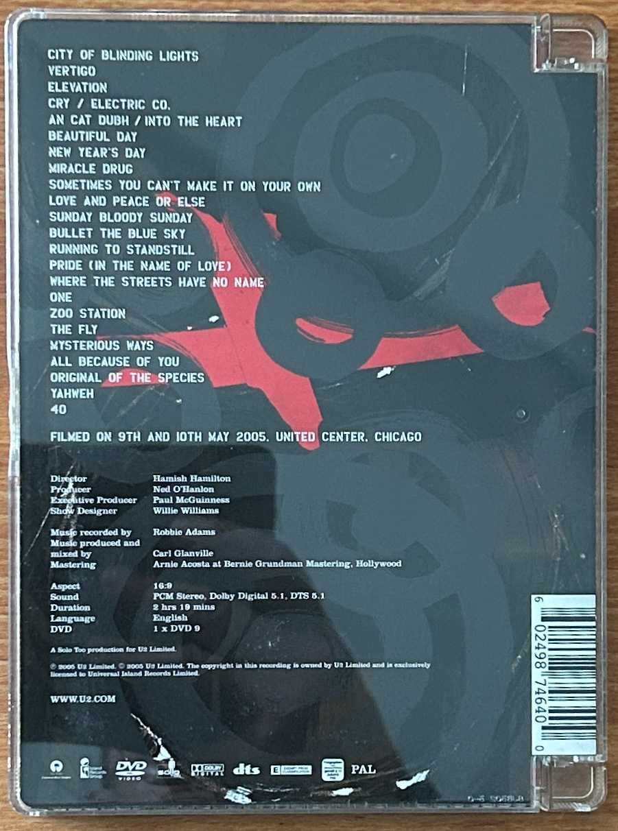 U2 - Vertigo - Live from Chicago - 2006 - DVD