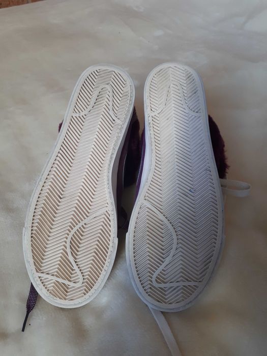 buty NIKE damskie z kożuszkiem rozmiar 38 Skórzane