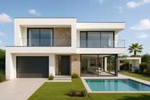 Moradia moderna V3 + Office e Piscina. Vendas em pré -lançamento