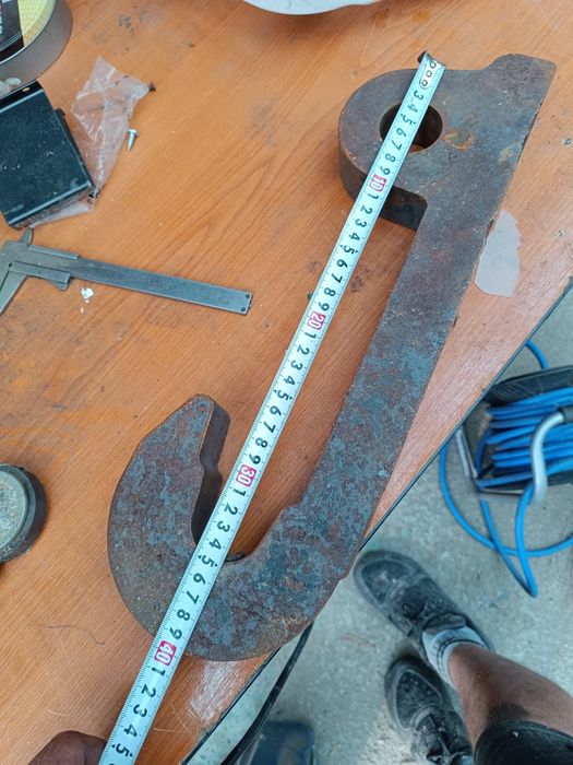 JCB,CRAMER Uchwyt mocowanie do łyżki wideł itp...