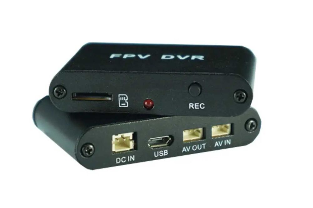 FPV DVR відеореєстратор для аналогових камер для дронів та авіамоделей