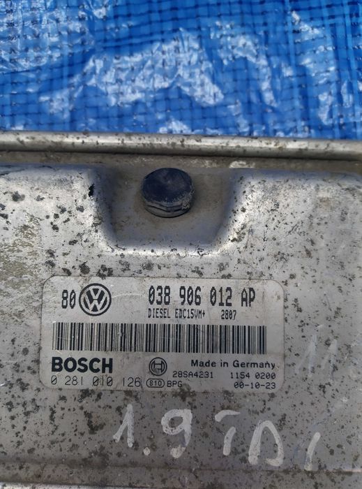 sterownik komputer VW AUDI SKODA 1.9 TDI 038.906.012.AP