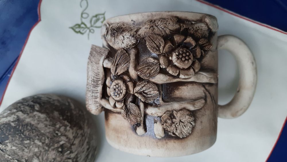 Винтажная кружка-заварник