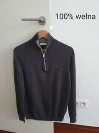 Sweter Calvin Klein rozm. M, 100% wełna