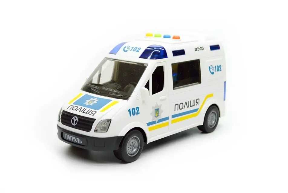 Поліцейська машинка Автоексперт 69606 Укр мова,поліція,полиция
