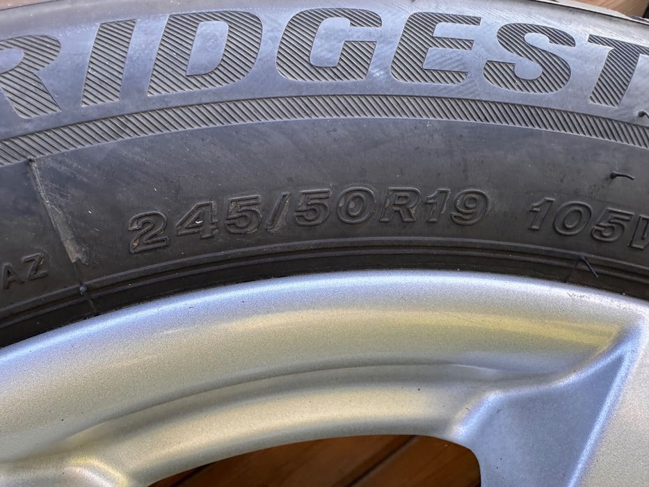 Komplet Oryginalnych kół
 Bridgestone do BMW X3/X4 245/50 R19