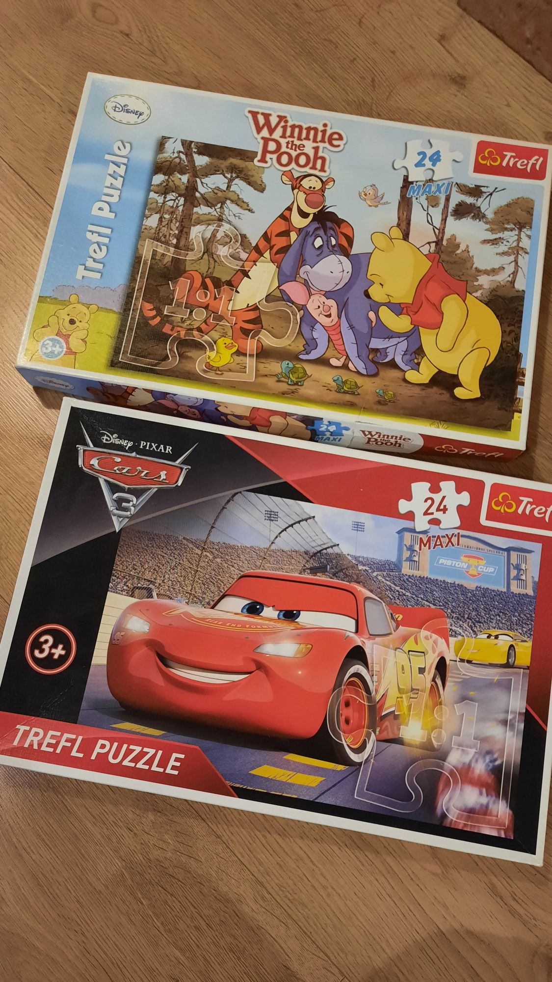 Puzzle 24 Maxi Zig zag McQueen i Kubuś Puchatek