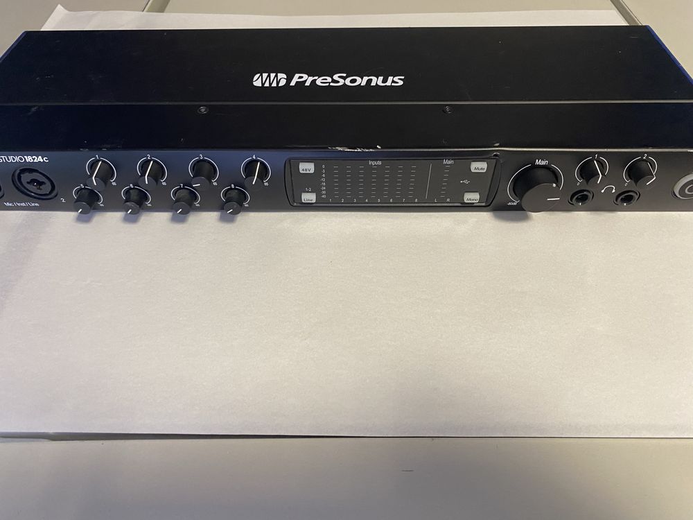 Interface audio presonus 1824C