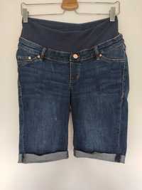 Krótkie spodenki szorty jeansowe ciążowe H&M rozmiar S