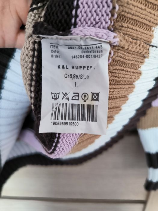 Sweter damski L w paski K&L Ruppert