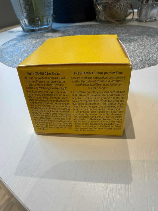 M. Asam Vitamin C Bright Eye Cream Krem pod oczy 30ml NOWY