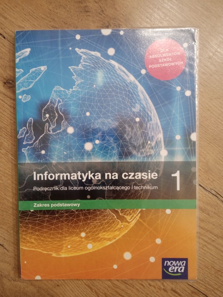 Informatyka na czasie 1 .Nowa nie używana.