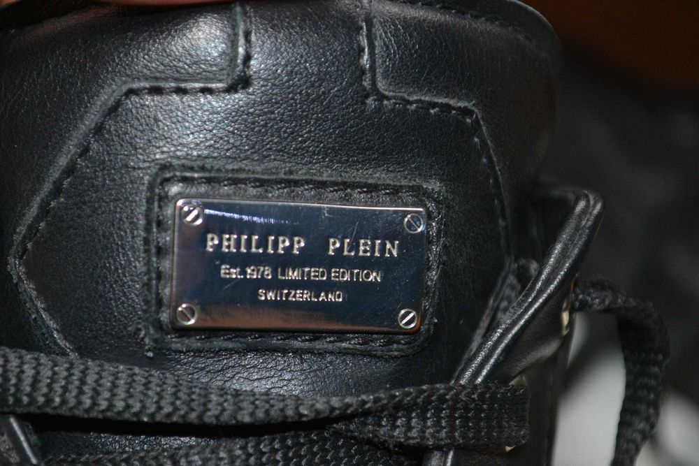 philipp plein 44р кроссовки сникерсы полуботинки оригинал