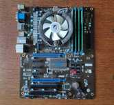 Плата ТОПОВАЯ MSI A55-G45 (MS-7695) c HDMI Видео/SATA III (sFM1, DDR3)