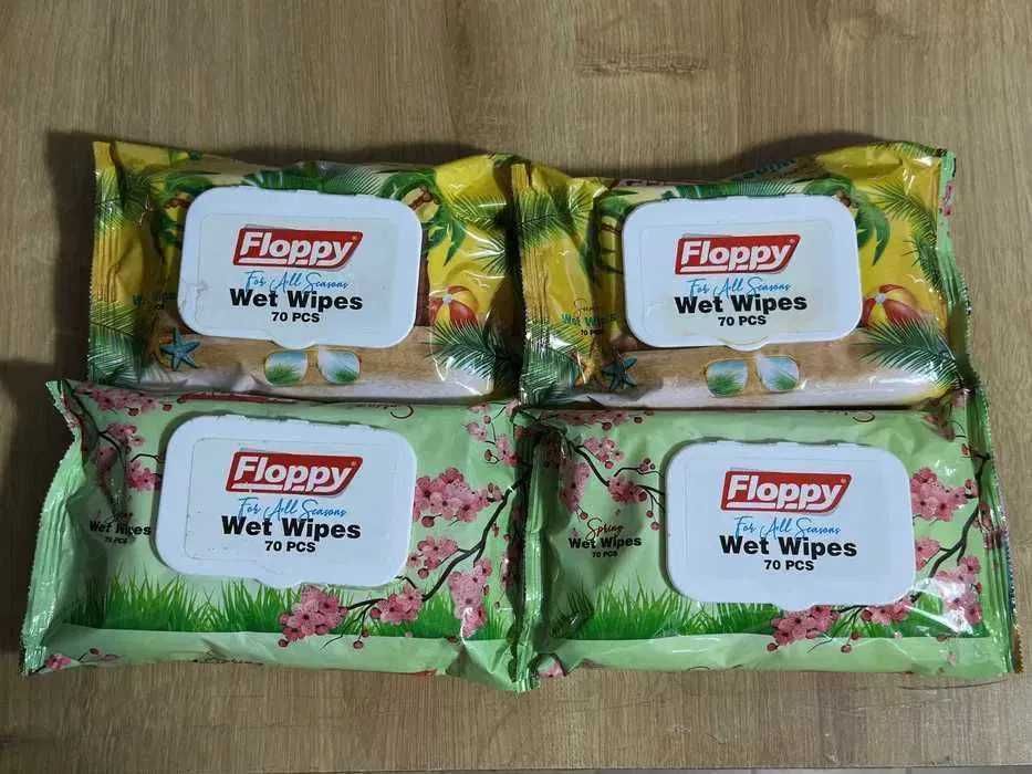 FLOPPY chusteczki nawilżane op. 70szt - 10opakowań