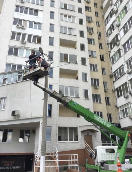 Аренда автовышки 26 метров Одесса высотные работы