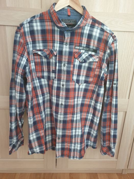 Koszula męska w kratę