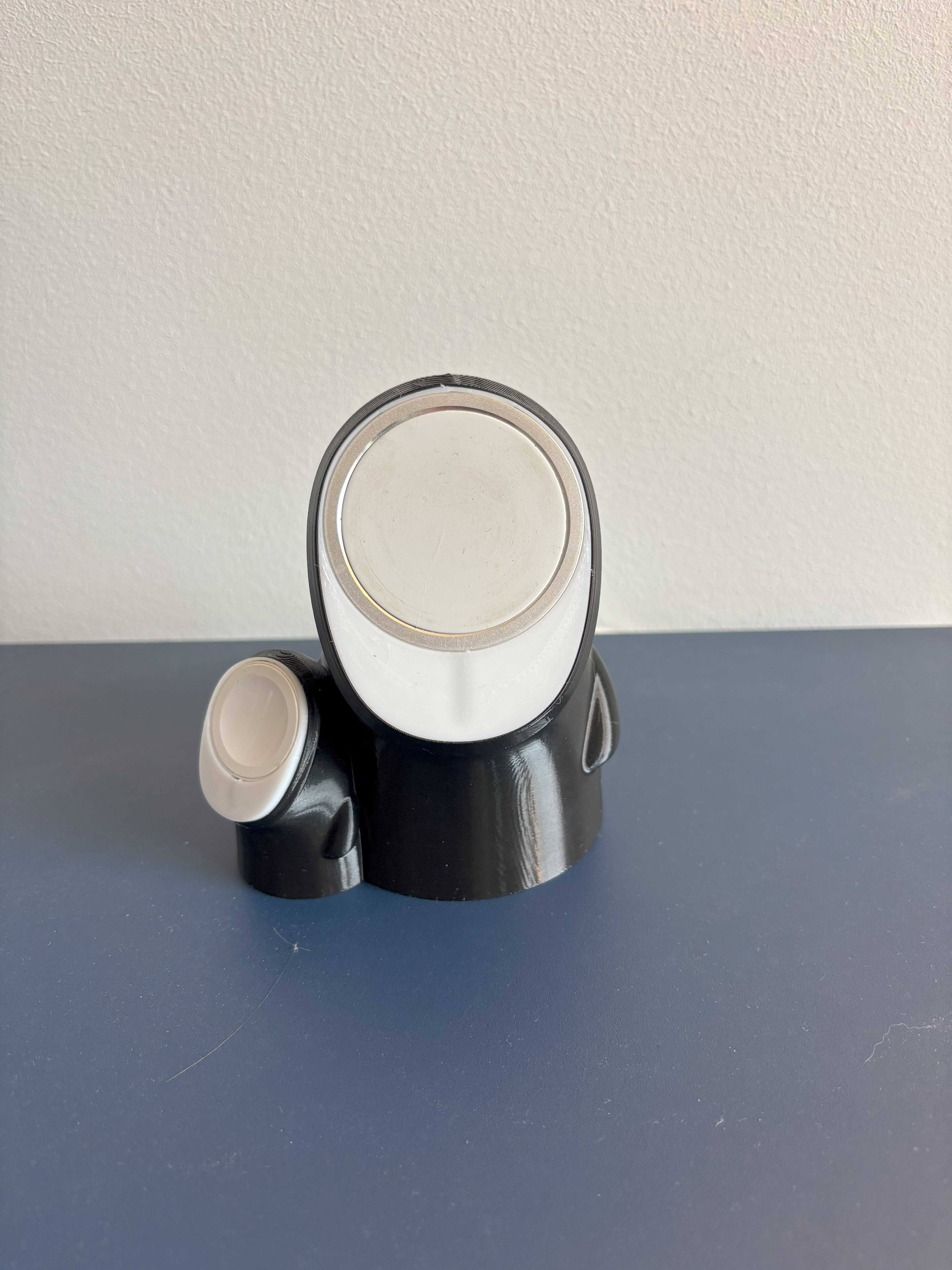 Podstawka do ładowarki iPhone iWatch MAGSAFE stojak figurka "NO Face"