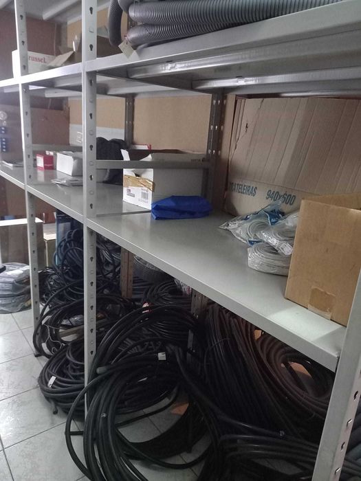 Fim de stock de loja de material elétrico