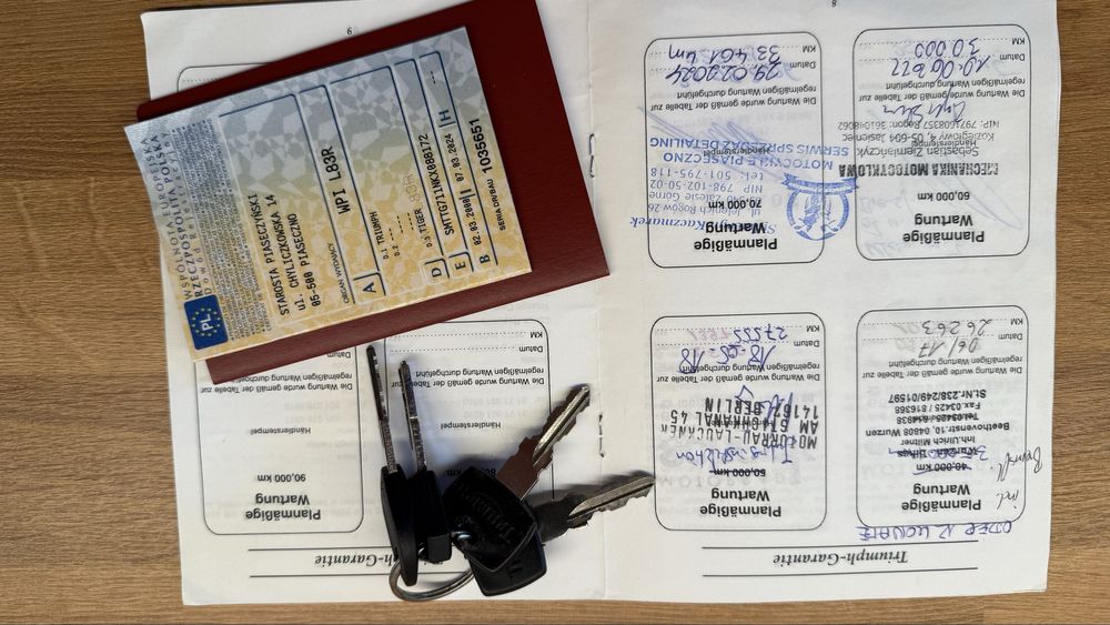 Triumph Tiger 885i sprzedam lub zamienie na skuter