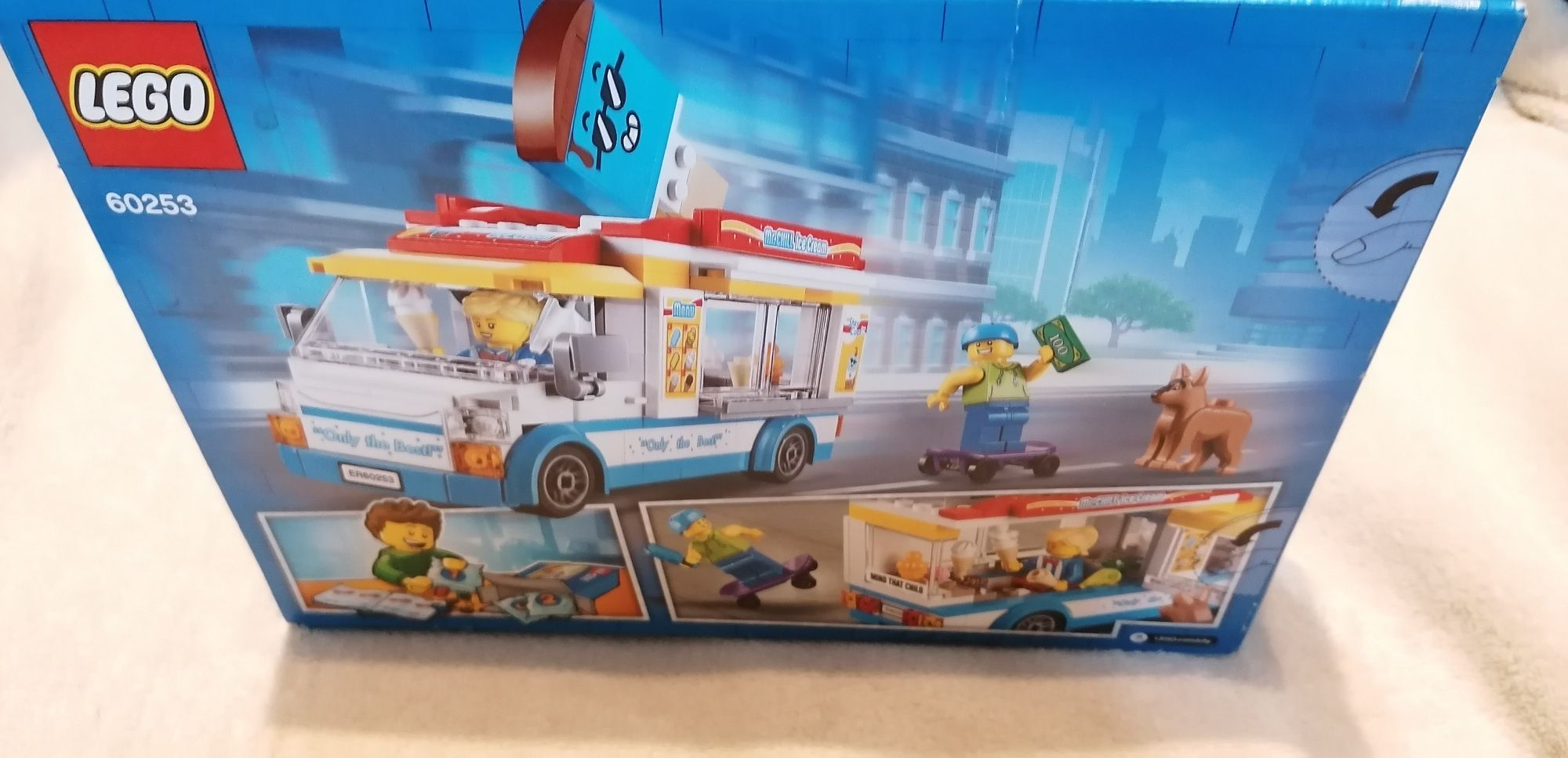 Lego city 60253 furgonetka z lodami