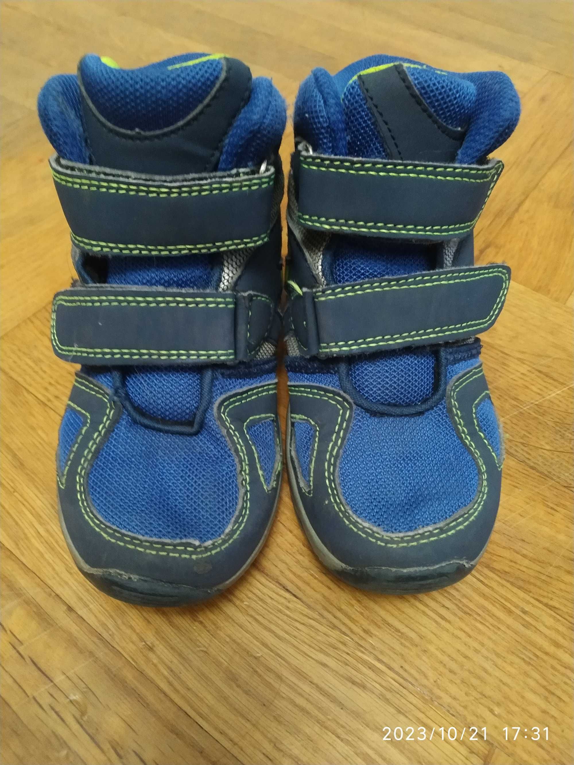 buty jesienne dla chłopca dł. wkładki 18,5 cm