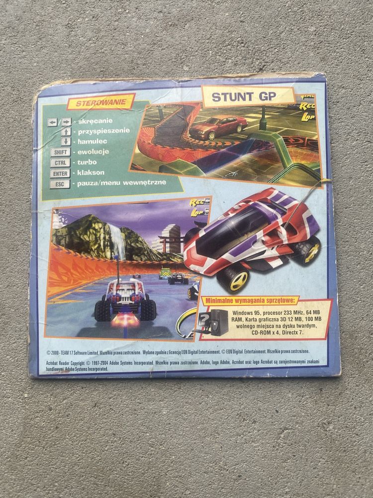 Stunt GP gra komputerowa PC Cyber Mycha wersja PL