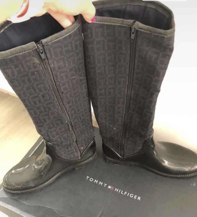 Kalosze Tommy Hilfiger o rozmiaze 39