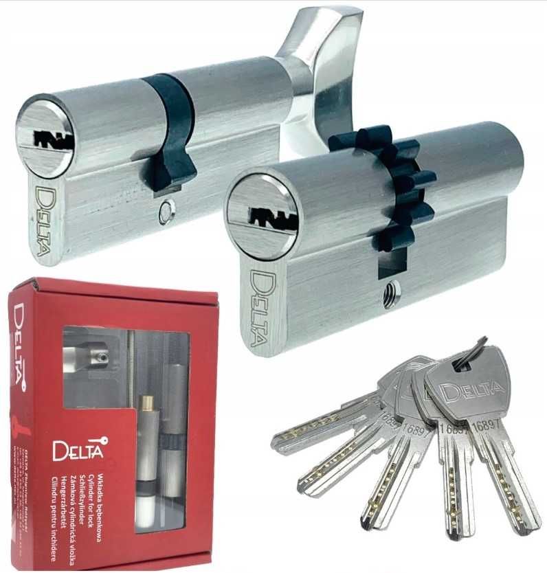 Wkładka do drzwi DELTA, system jednego klucza Z41/51 + G41/51
