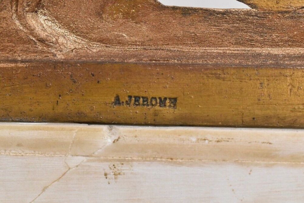 Zegar kominkowy oryginał francuski XIXw. złocony, marmur