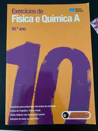 Livro de exercícios Físico Química 10 ano