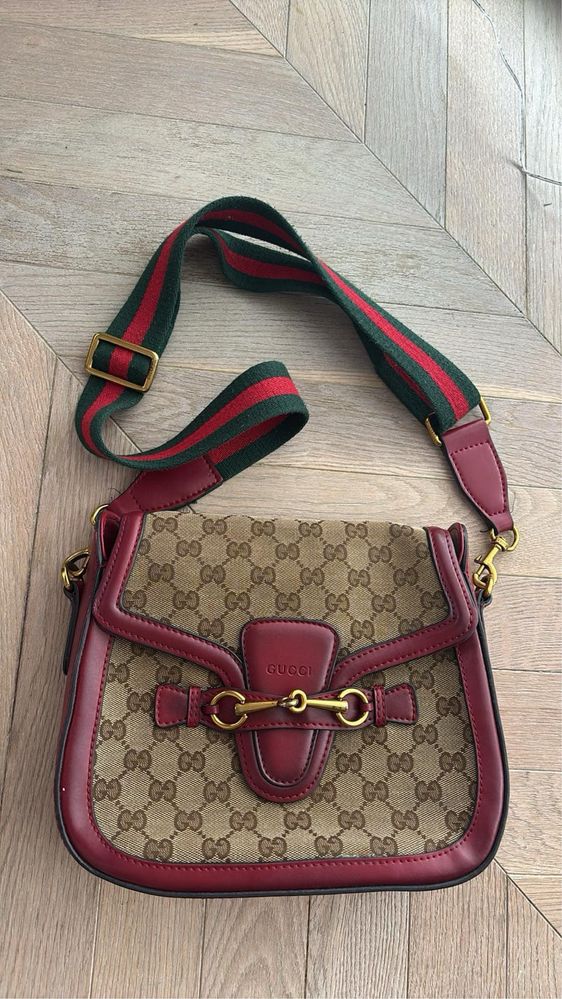 Torebka ledy web gucci skora wykonczenie