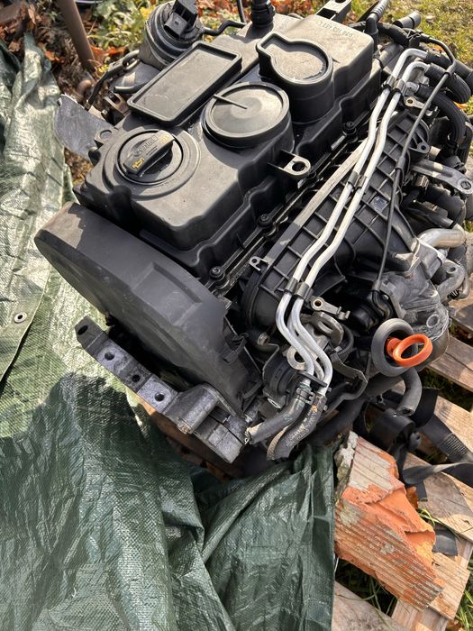 Silnik 2.0 tdi bmr 170 km kompletny/wtryski/turbo/Volkswagen/Seat/Skod